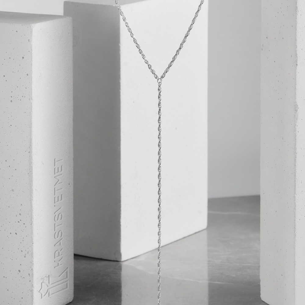 Колье из серебра