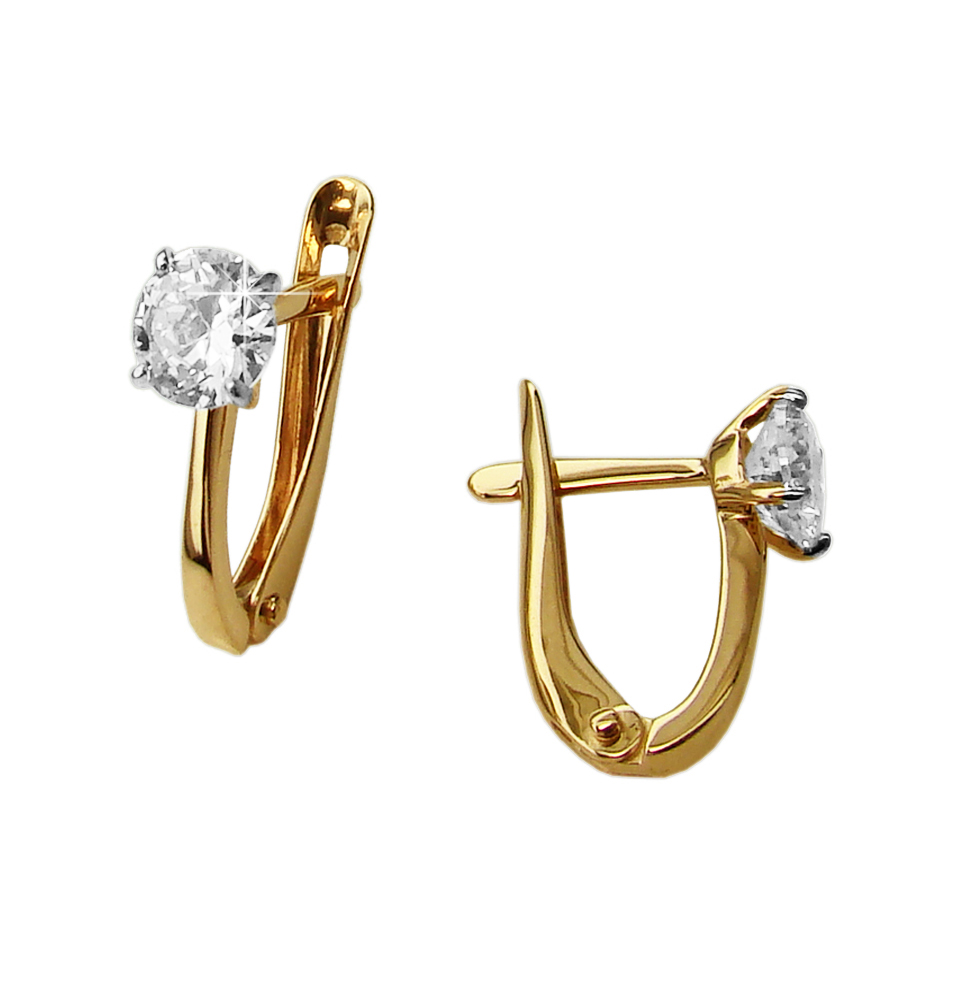 Серьги из золота