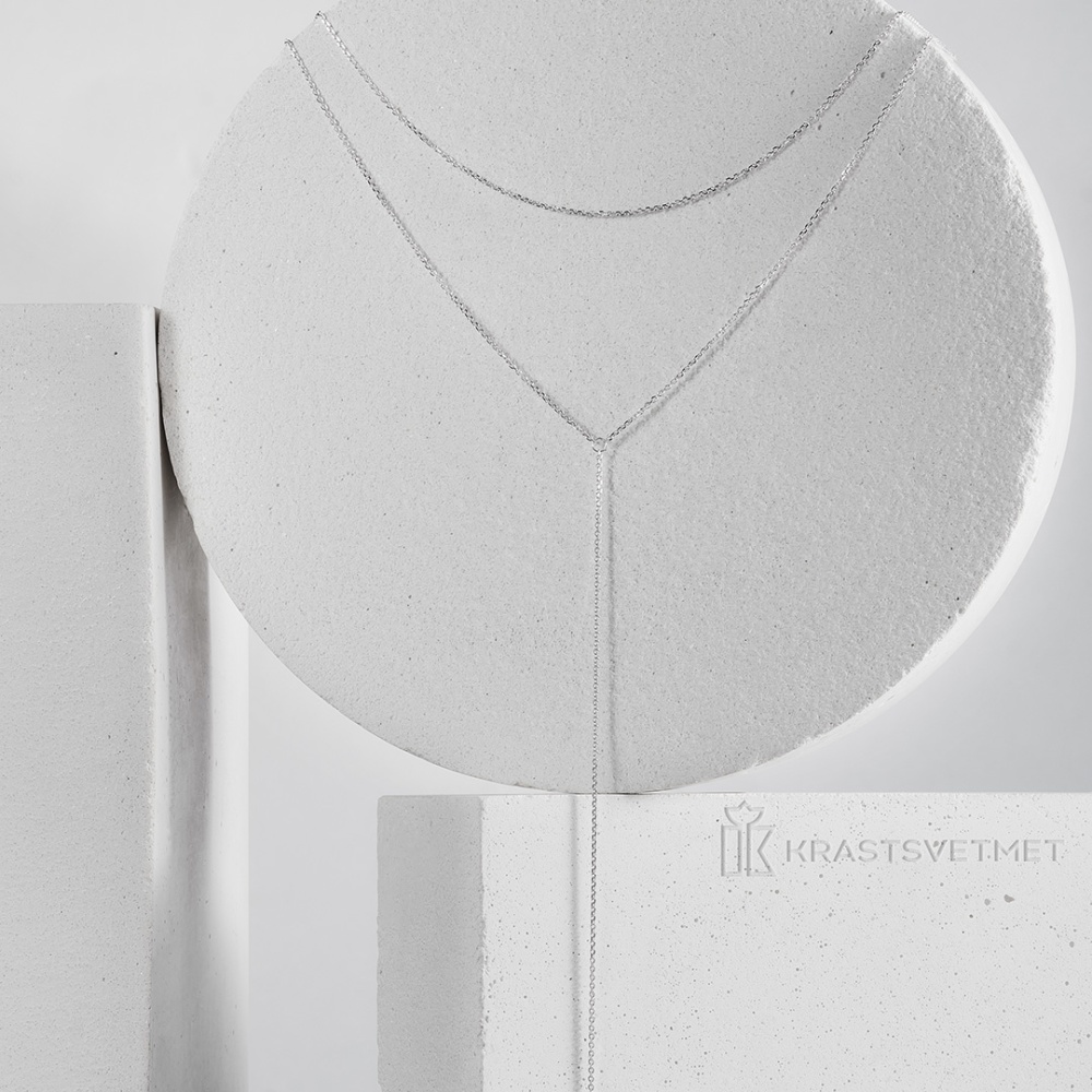 Колье из серебра