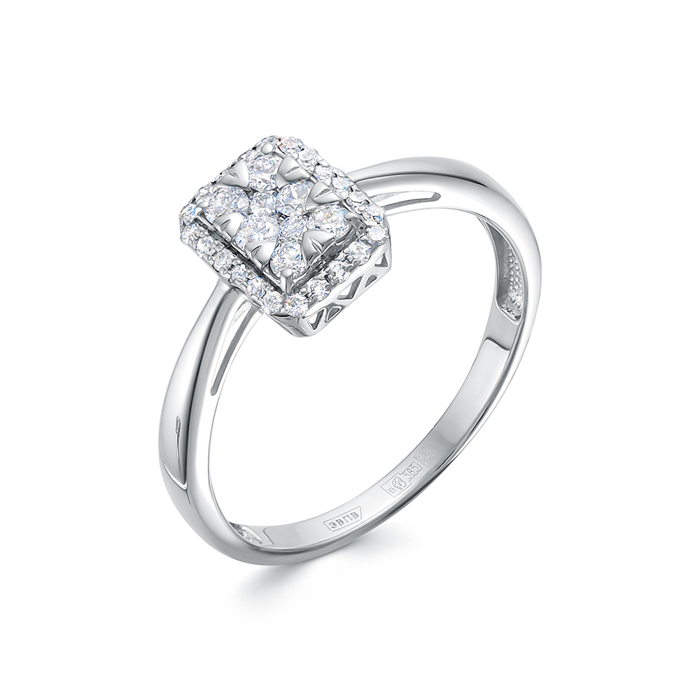 Кольцо из золота с бриллиантами