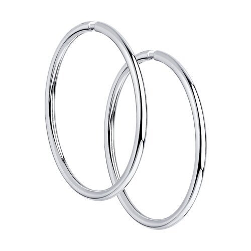 серьги из серебра