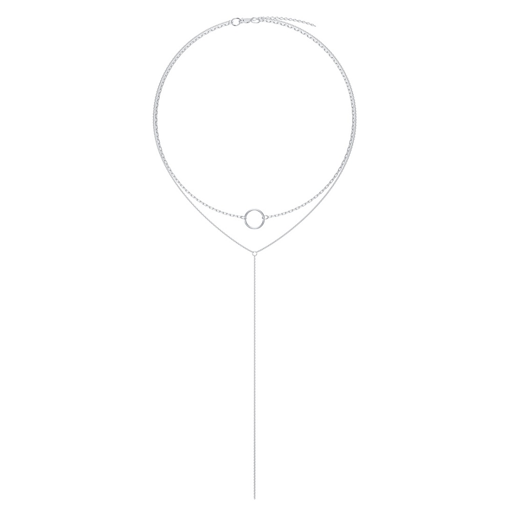 Колье из серебра