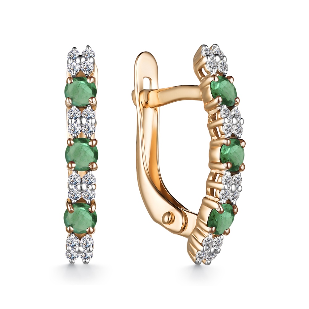 Серьги из золота