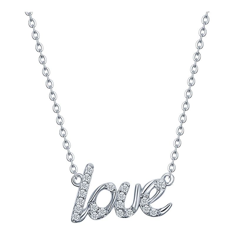 Колье из серебра