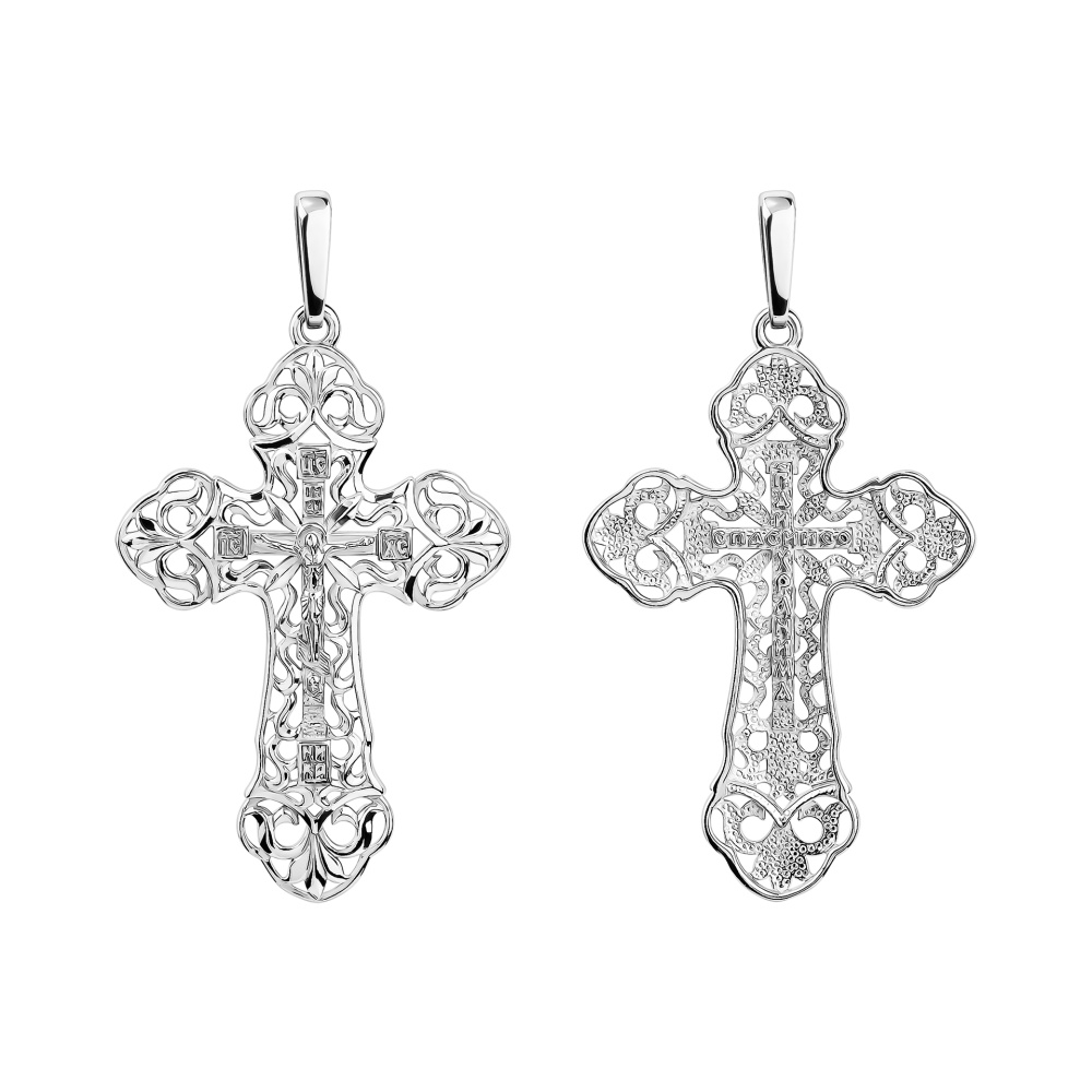 Крест из серебра