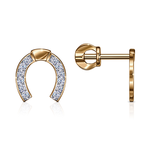 Серьги из золота