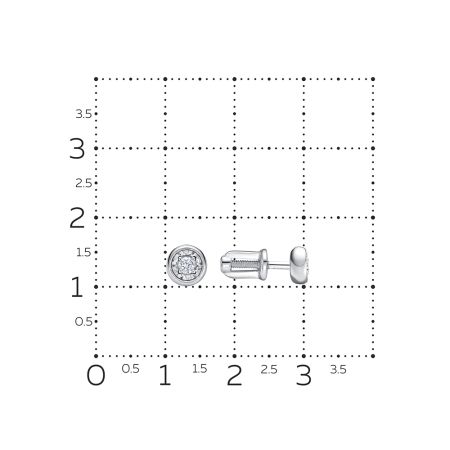 Серьги-пусеты из золота