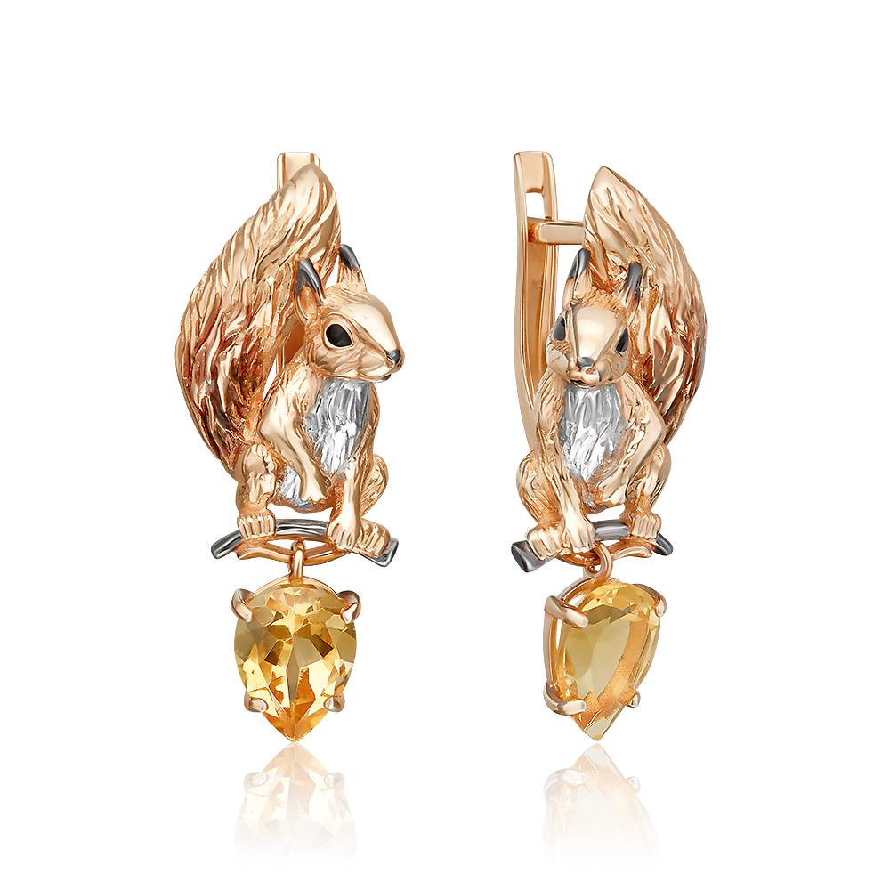 Серьги из золота