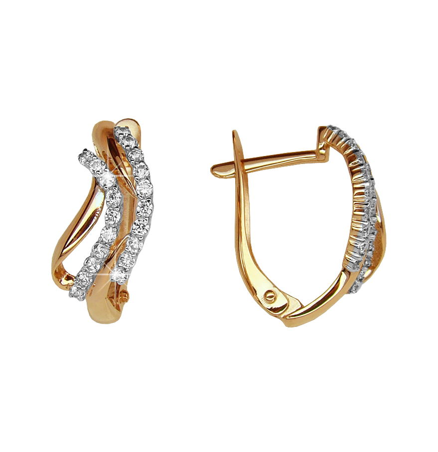 Серьги из золота