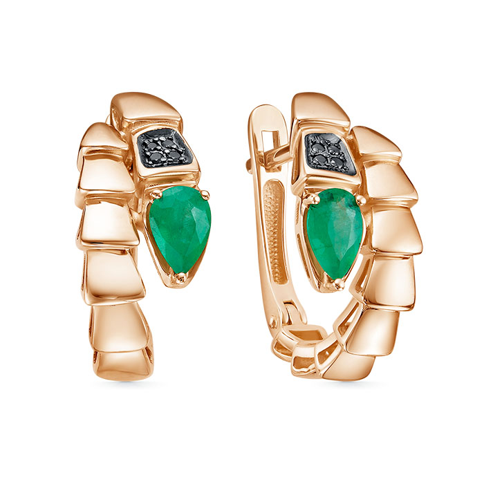 Серьги из золота