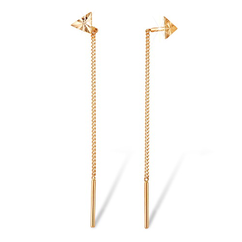 Серьги из золота 585 пробы