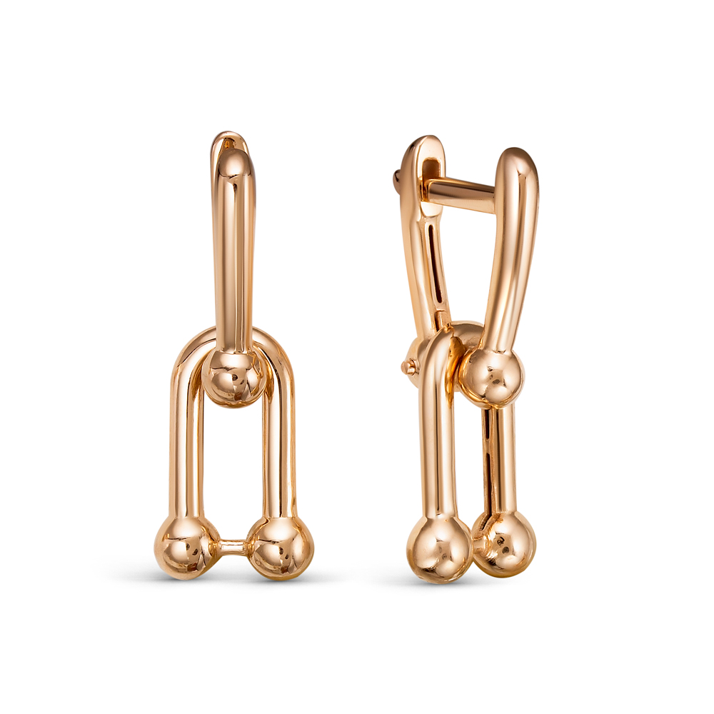 Серьги из золота