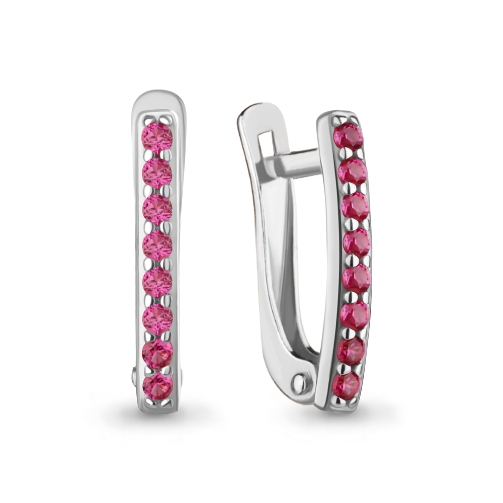 Серьги из серебра