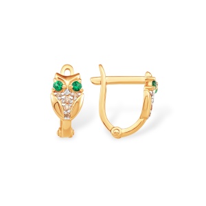 Серьги из золота