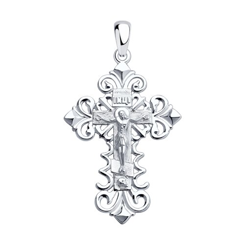 крест из серебра