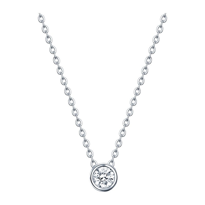 Колье из серебра