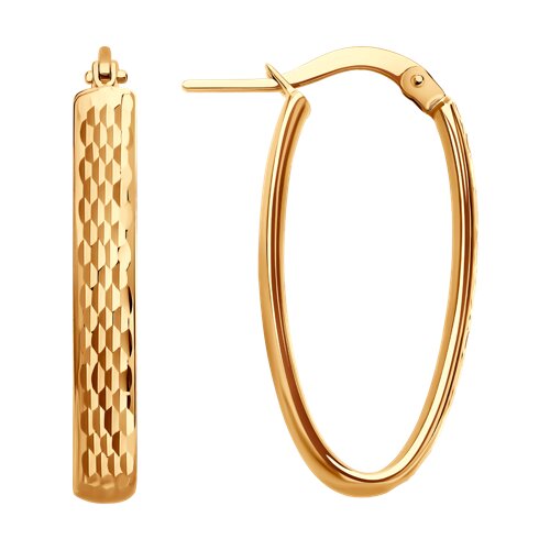 серьги из золота