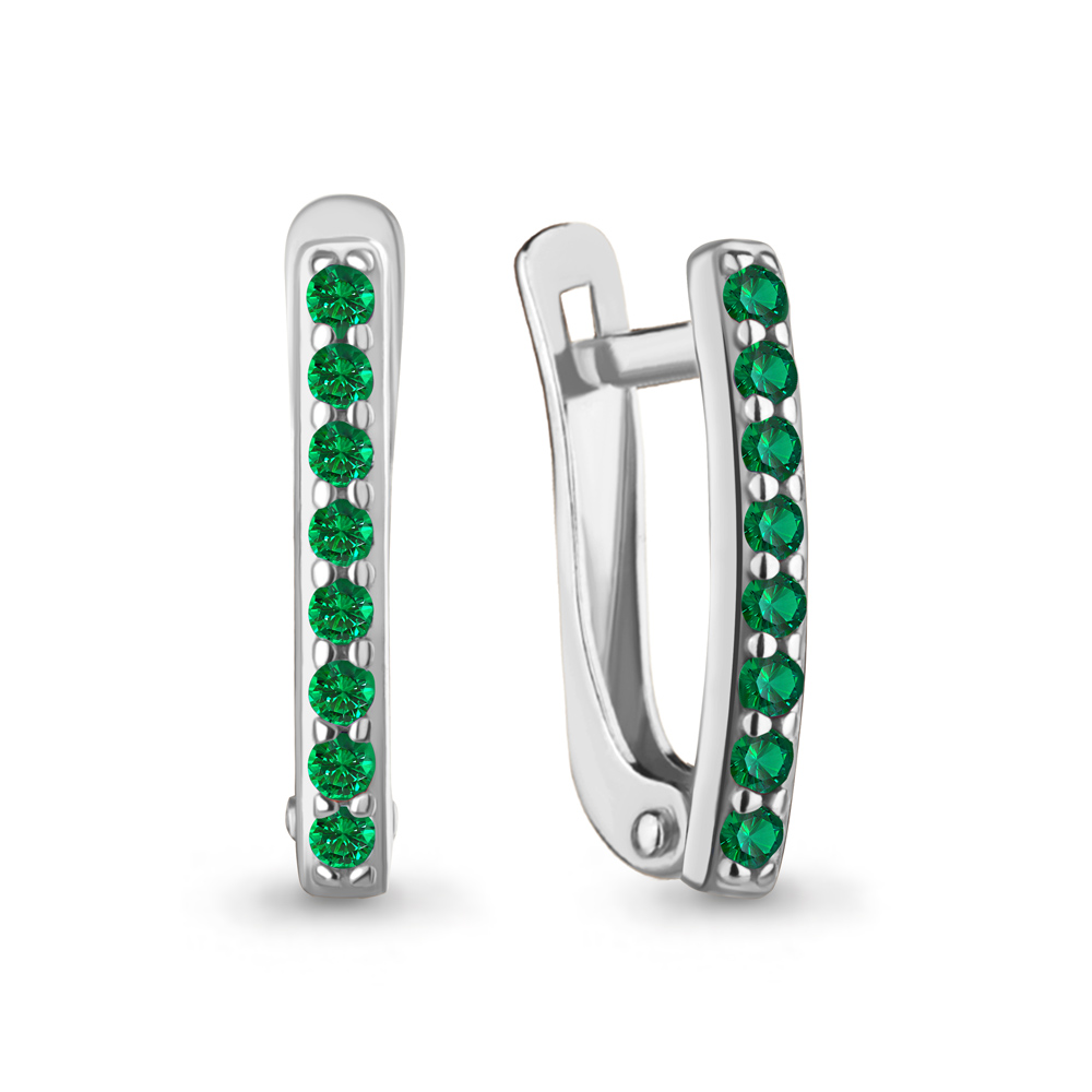 Серьги из серебра