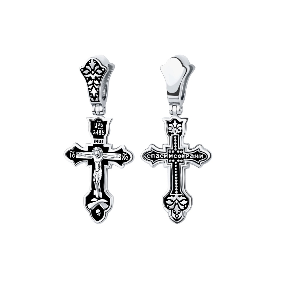 Крест из серебра