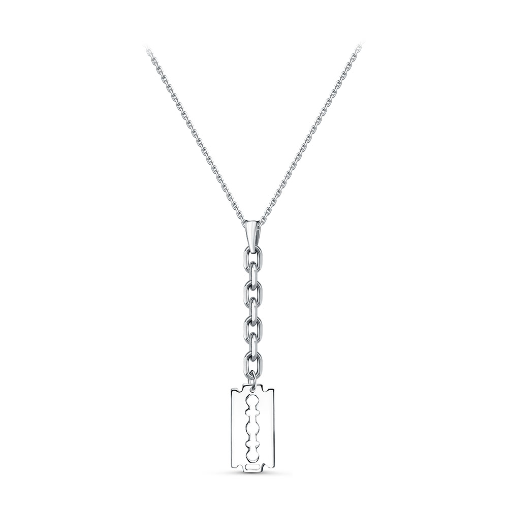 Колье из серебра