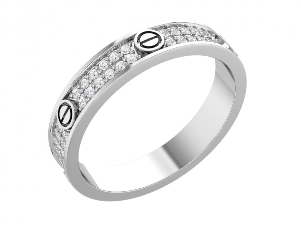 Кольцо из серебра