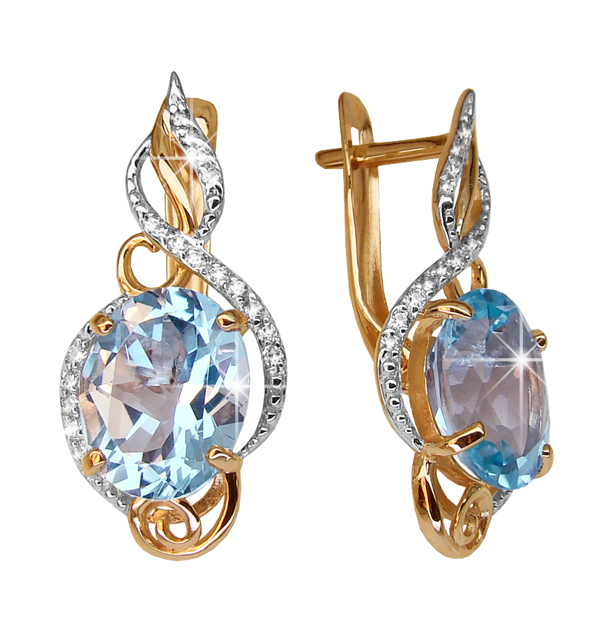 Серьги из золота