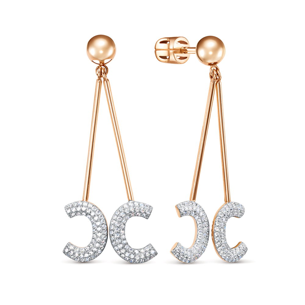 Серьги из золота