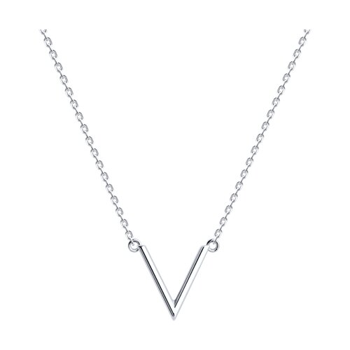 колье из серебра