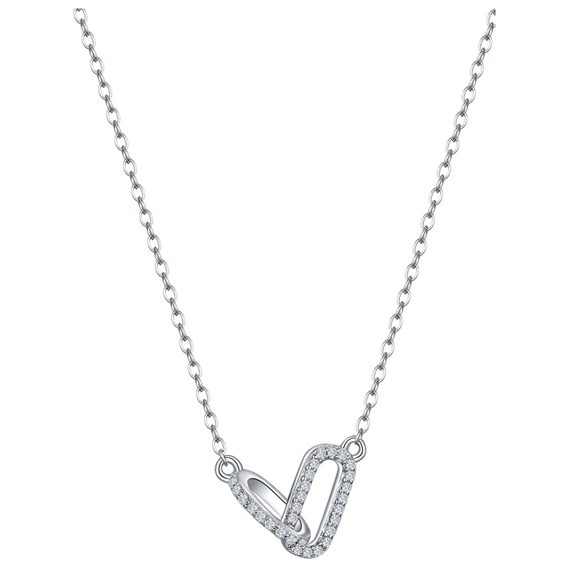 Колье из серебра