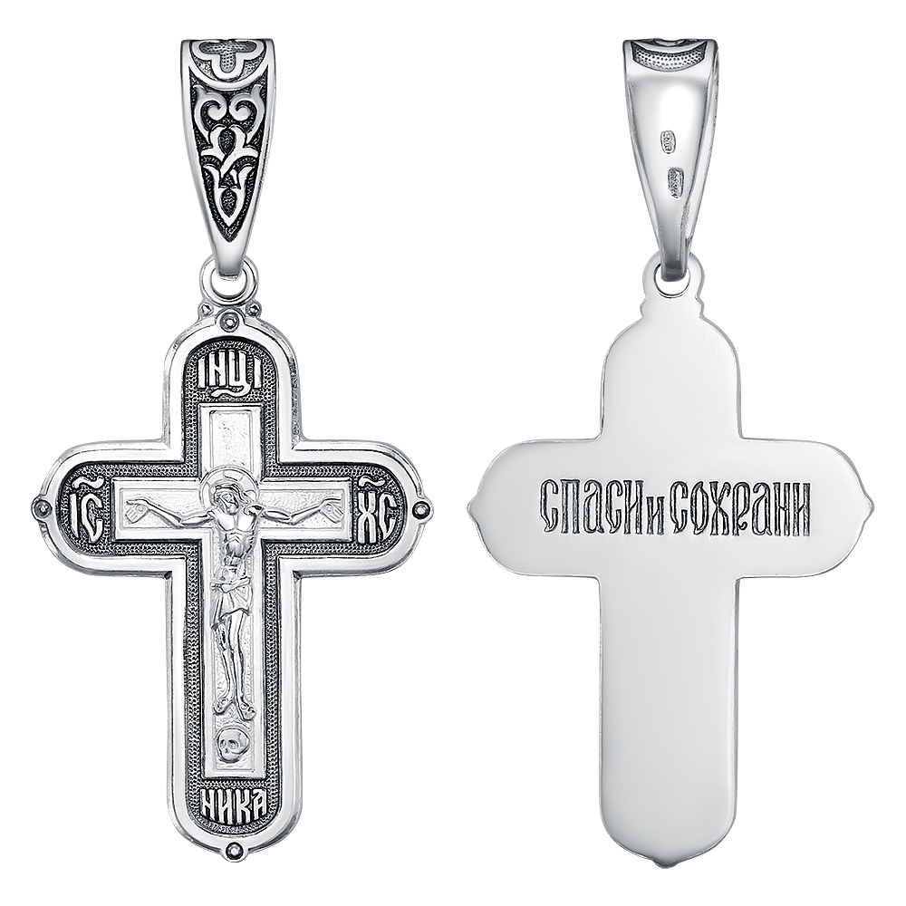 Крест из серебра