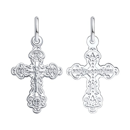 крест из серебра