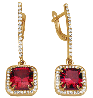 Серьги из золота