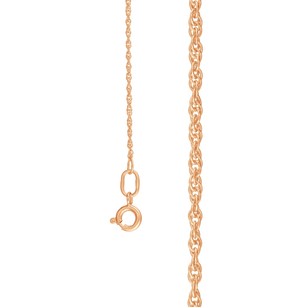 Цепь из золота плетение "Двойной якорь"