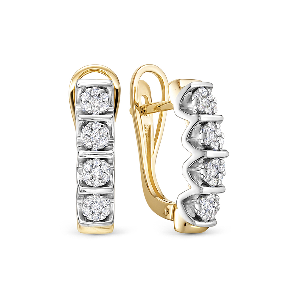 Серьги из золота