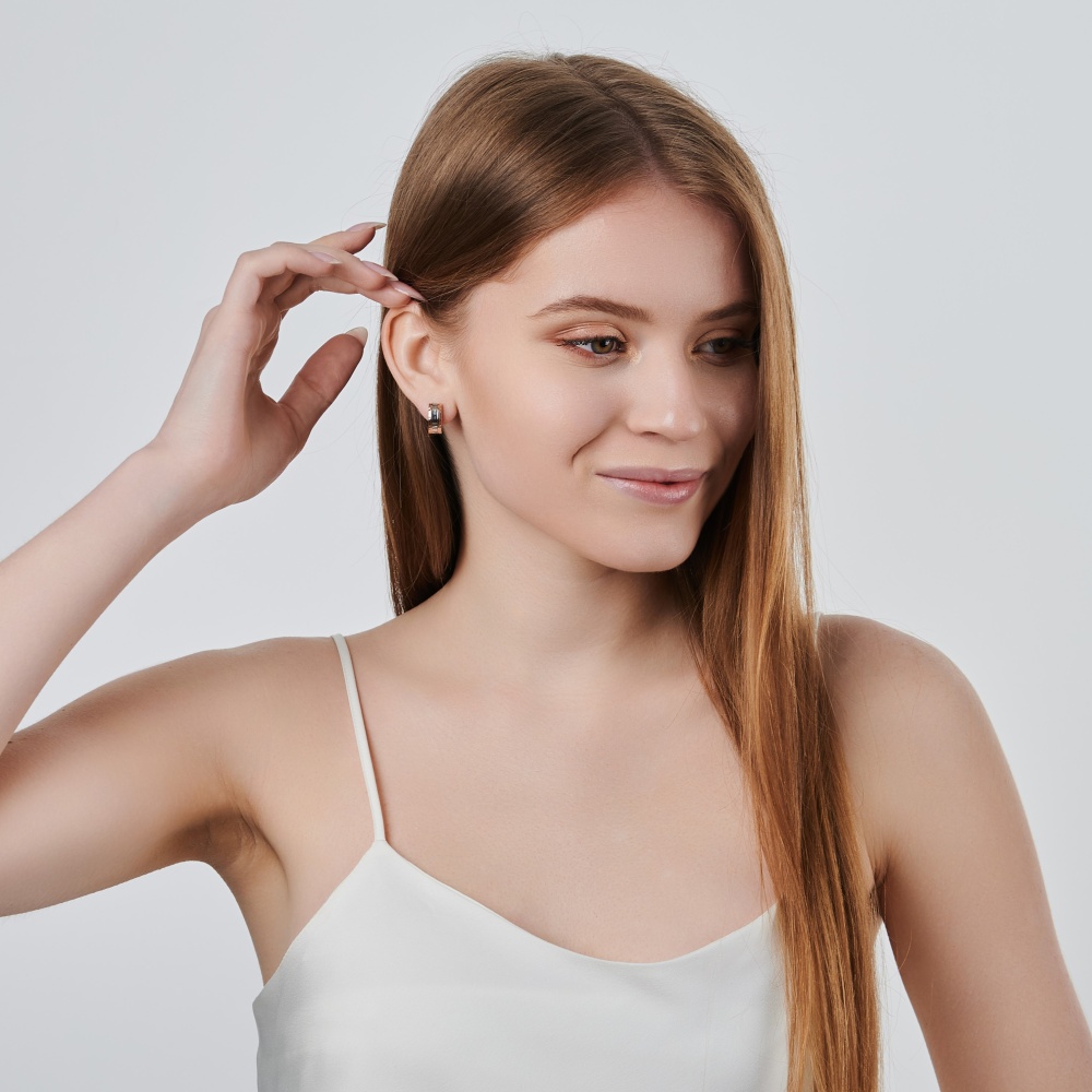 Серьги из золота