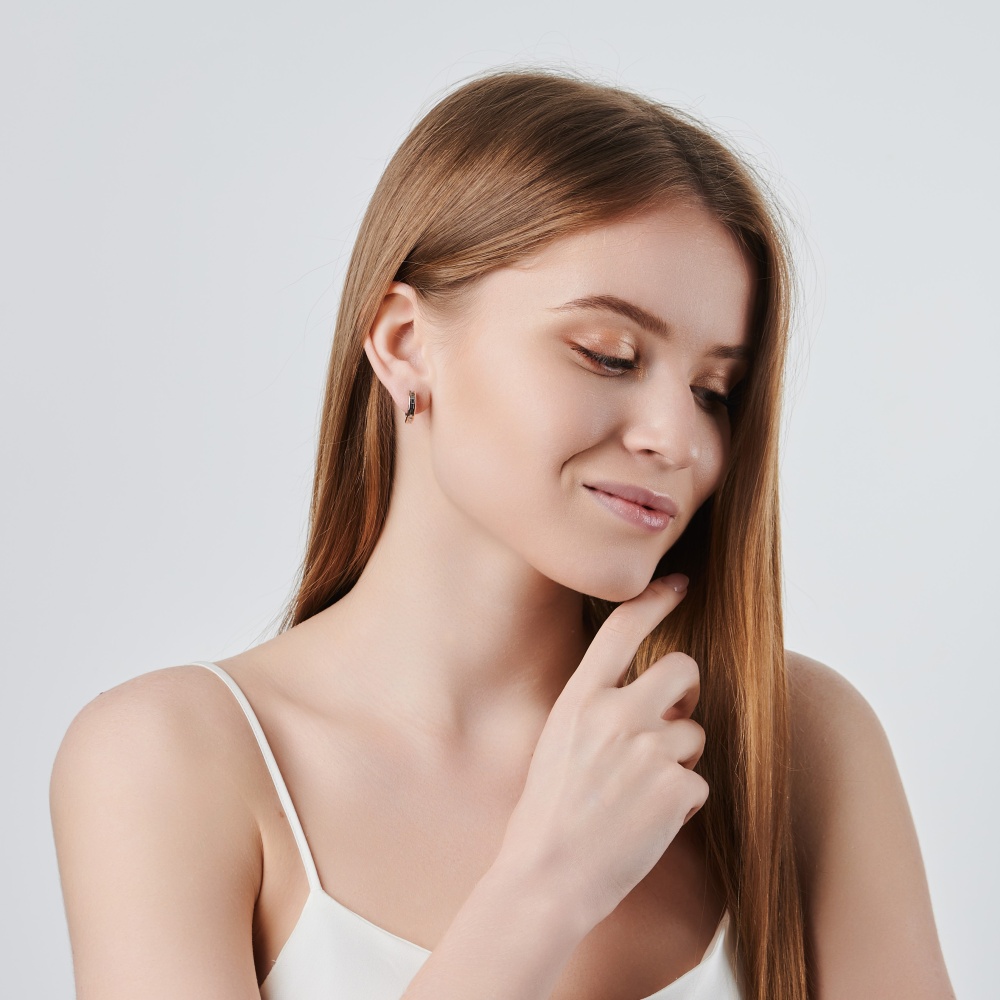 Серьги из золота