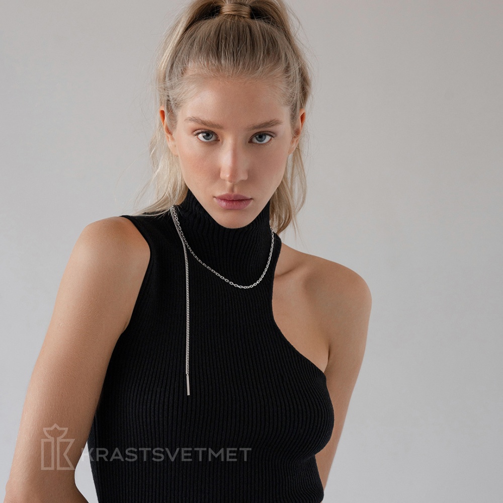 Колье из серебра