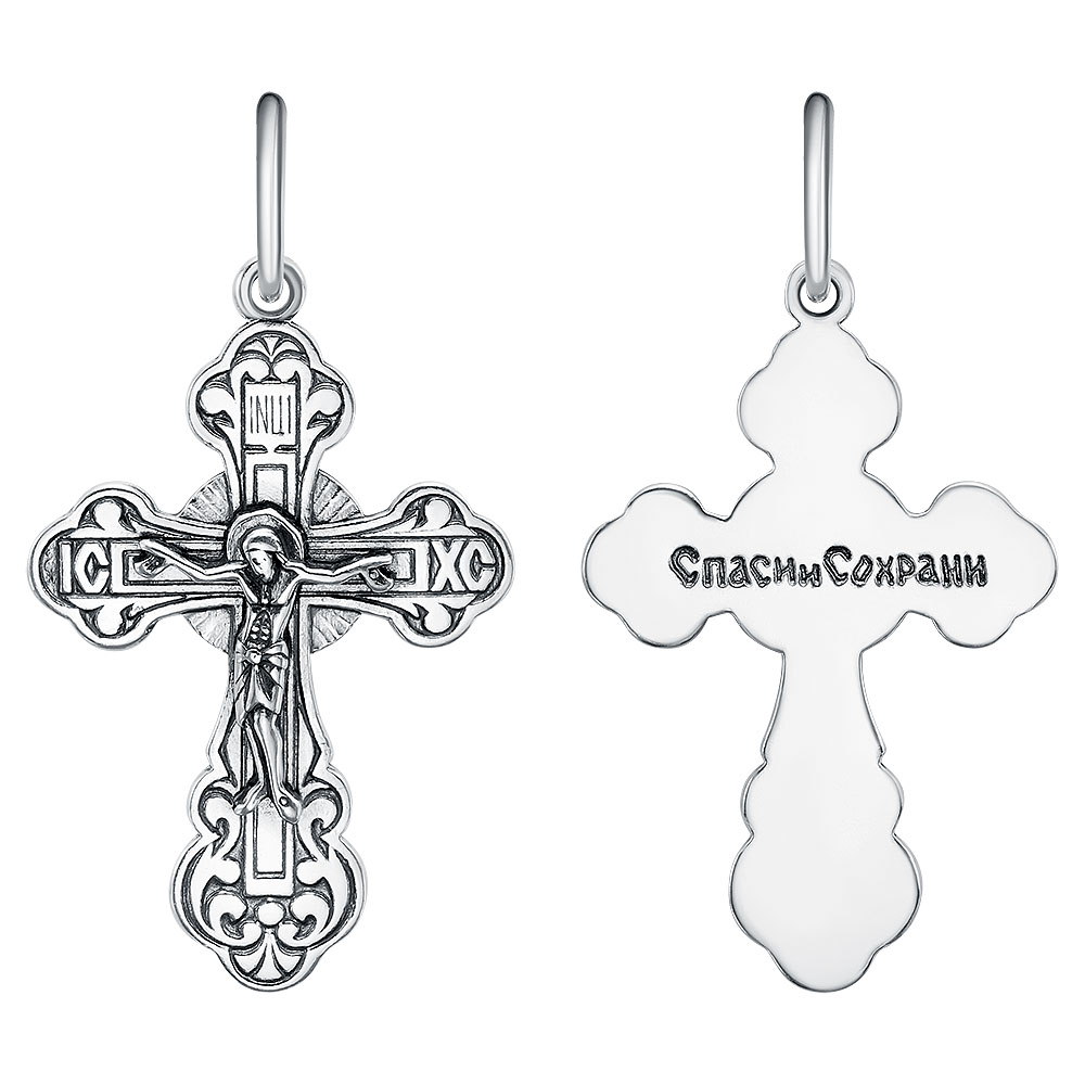 Крест из серебра