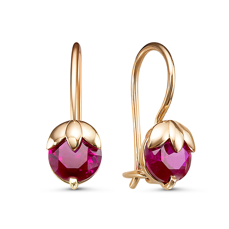 Серьги из золота