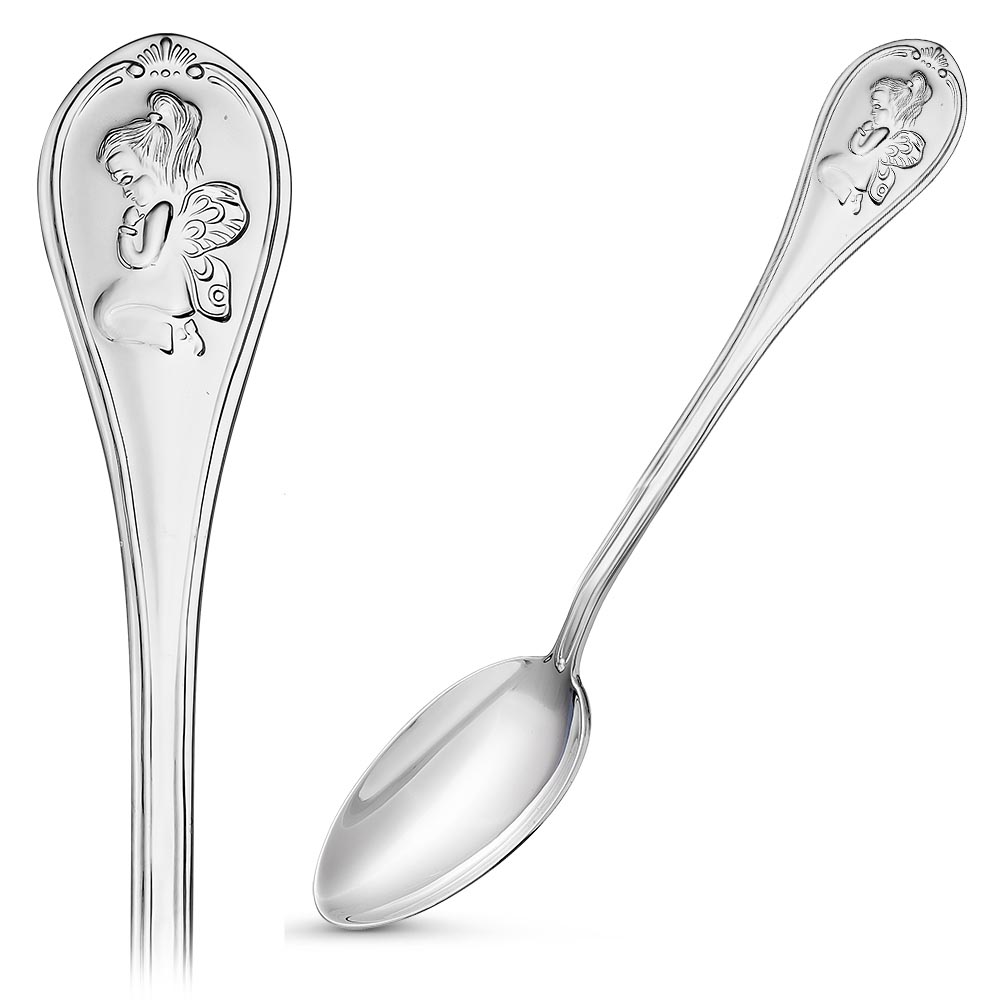 Ложка детская из серебра