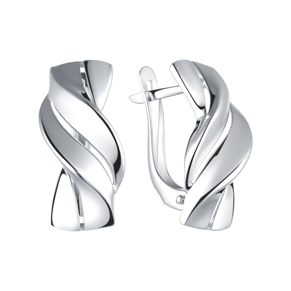 Серьги из серебра