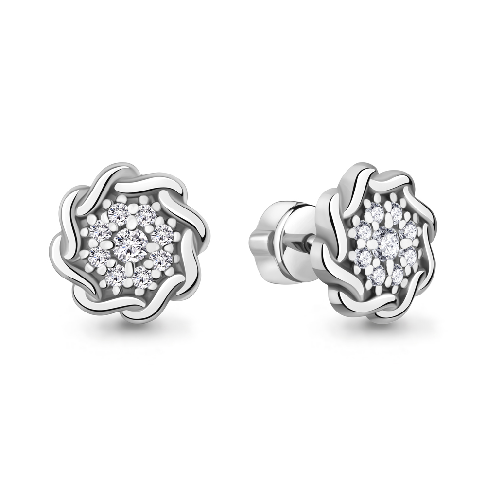 Серьги из серебра
