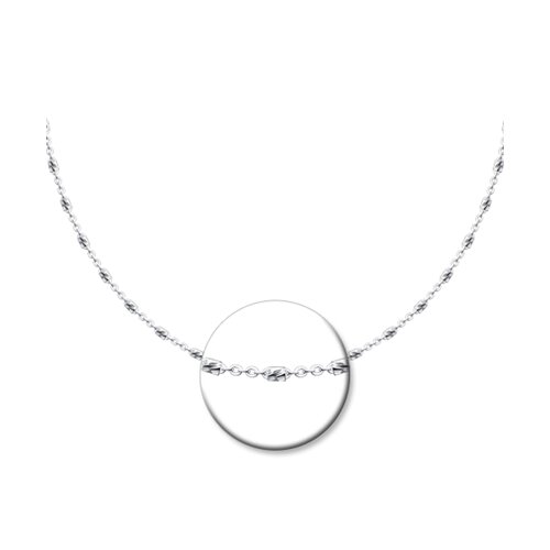 колье из серебра