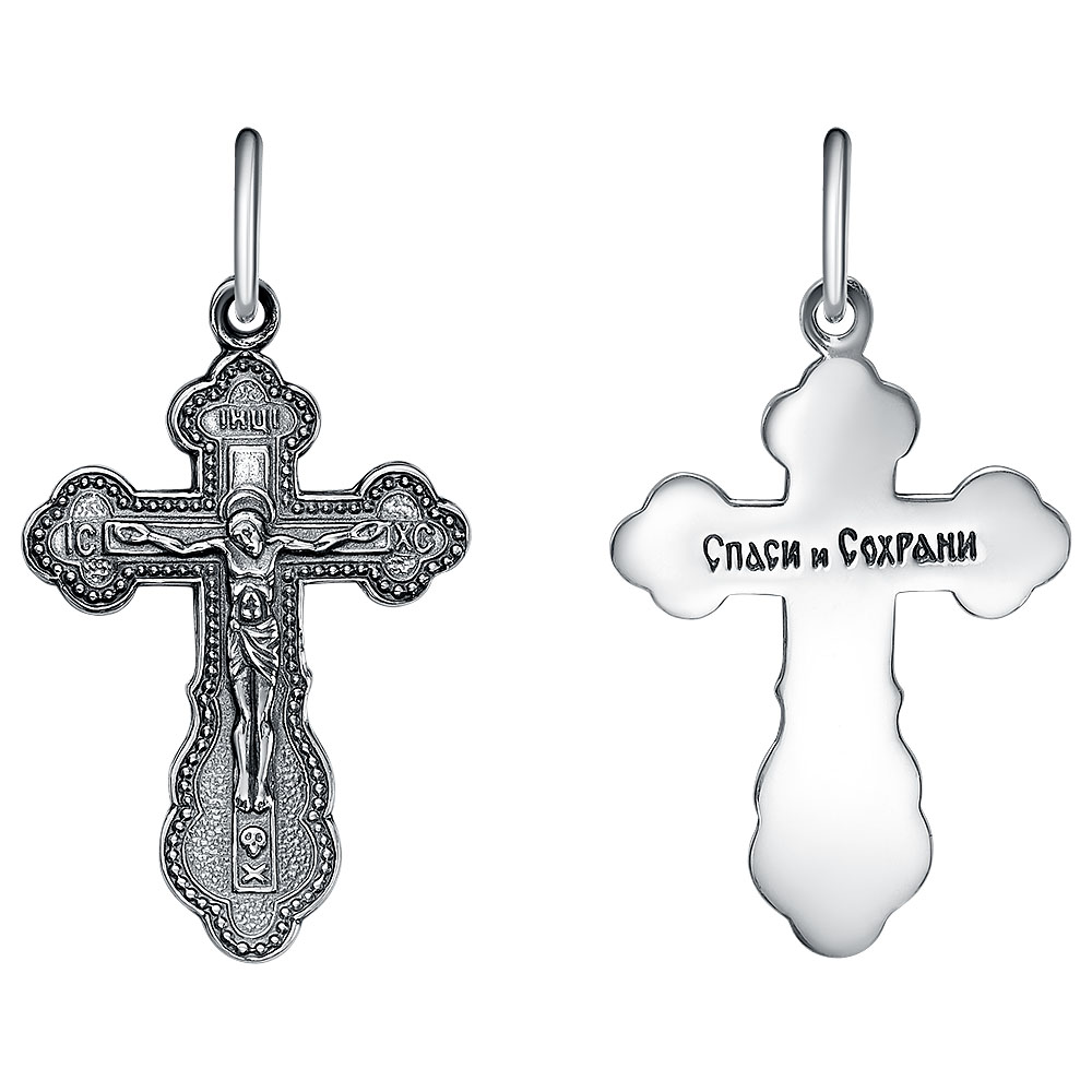 Крест из серебра