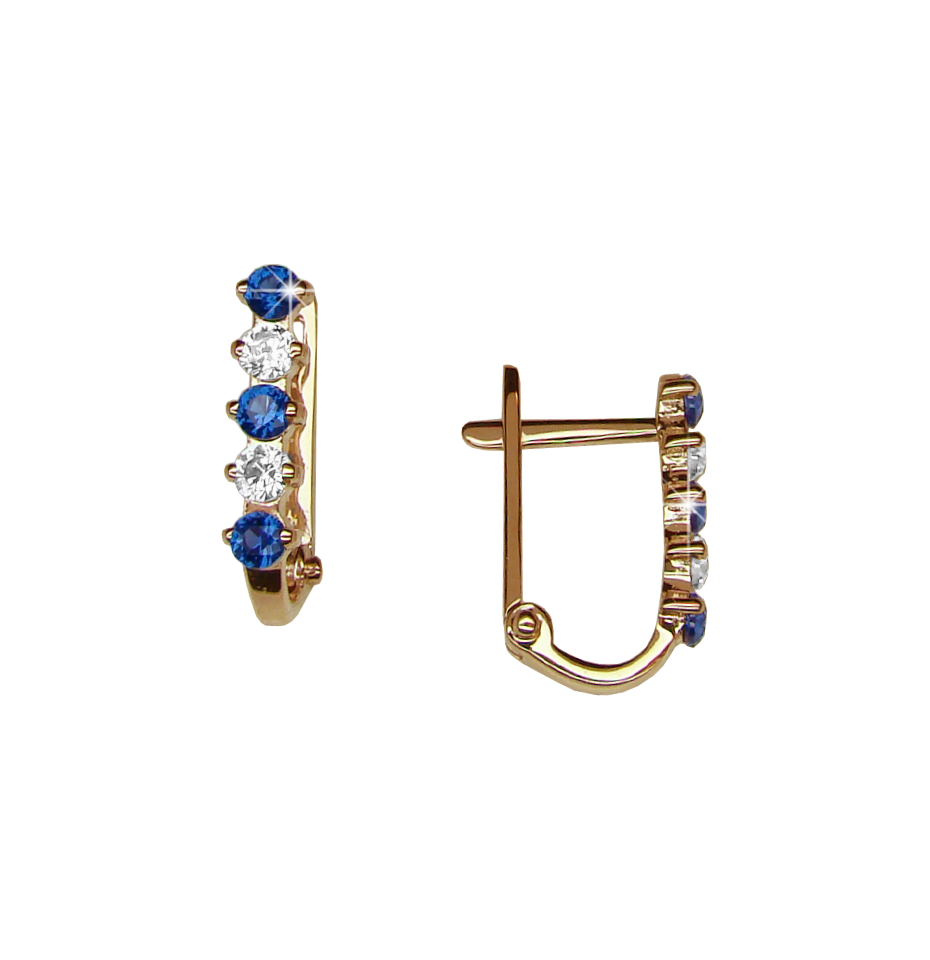 Серьги из золота