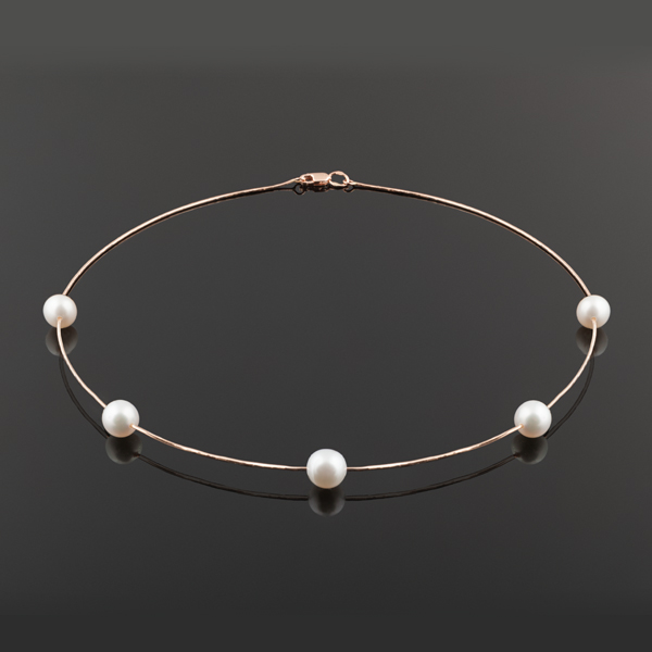 Колье из золота с жемчугом