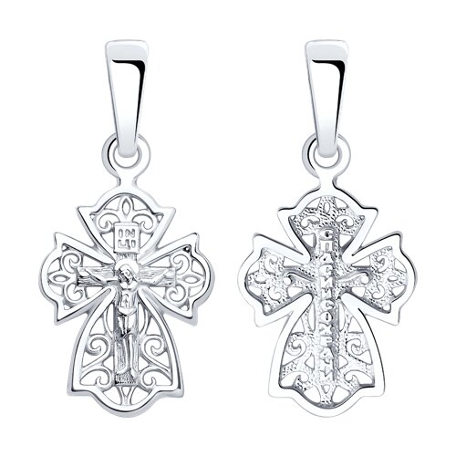 крест из серебра