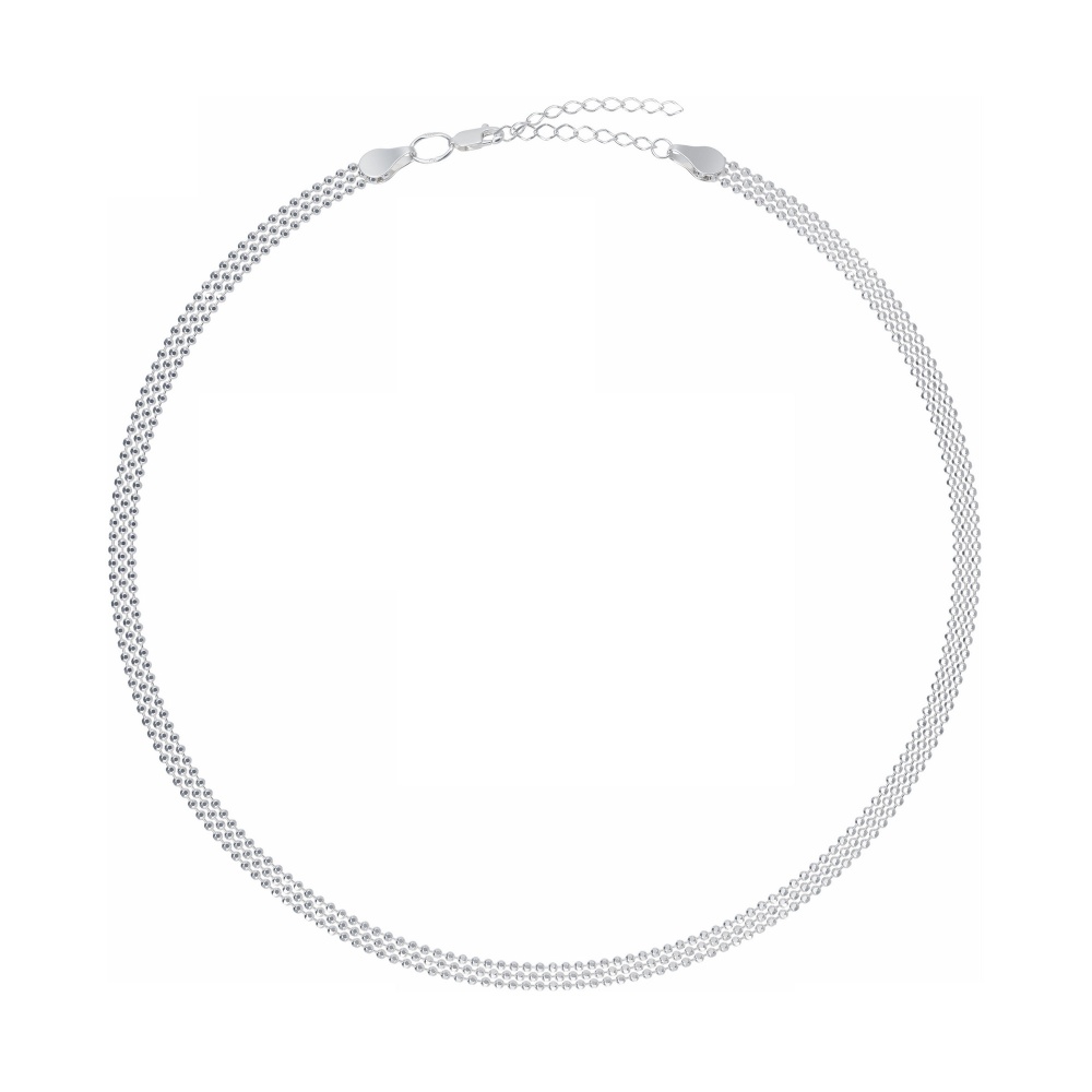 Колье из серебра