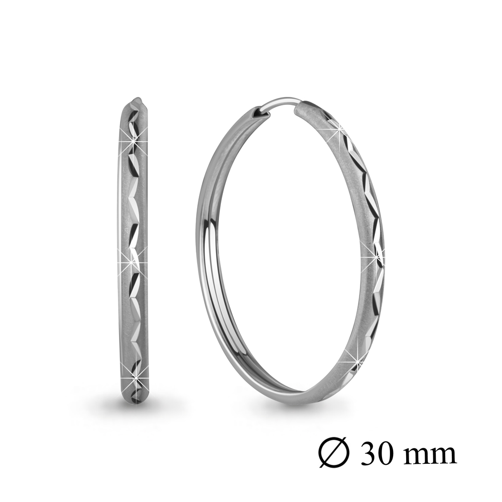 Серьги из серебра
