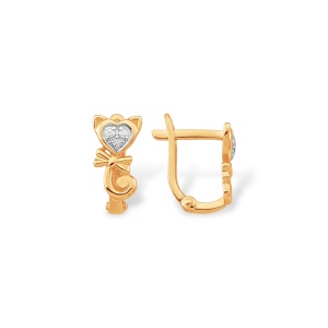 Серьги из золота